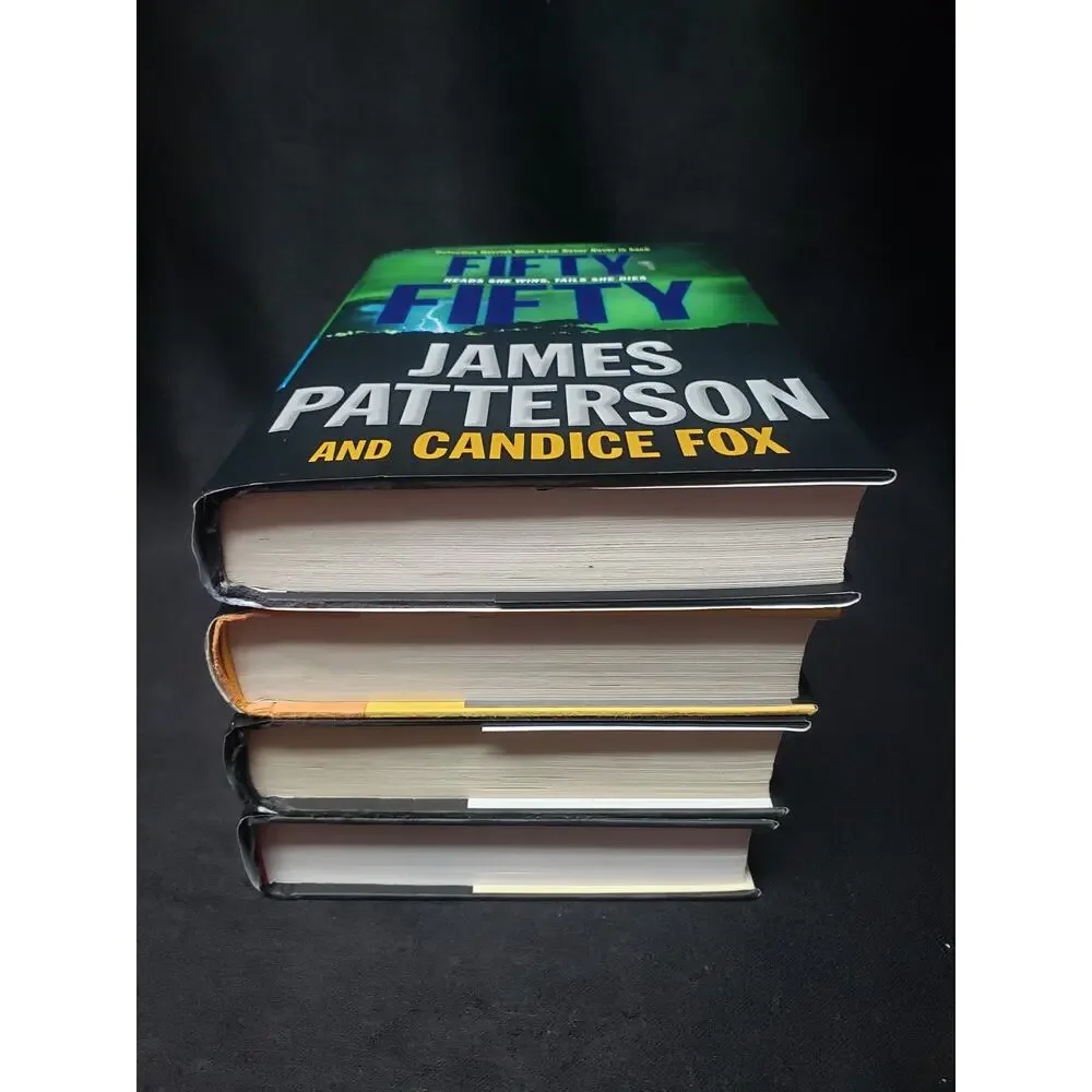 James Patterson Hardback Book Bundle 55 18th Abduction 20th Victim Texas Outlaw
